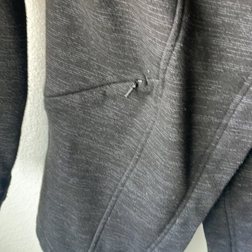 Zella jacket, wraparound, dark gray black size XS - Picture 5 of 13